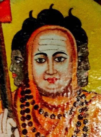 Painting of Narasimha Saraswati 